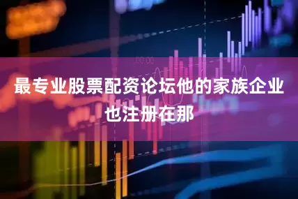 最专业股票配资论坛他的家族企业也注册在那